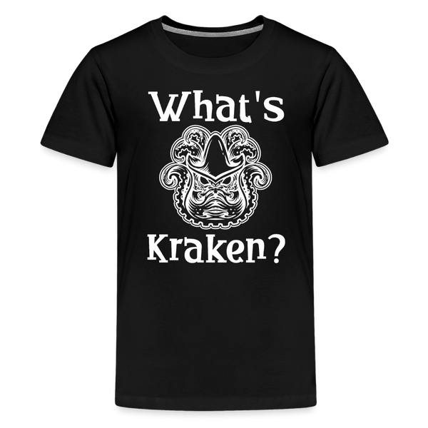 What's Kraken? Kids' Premium T-Shirt - black