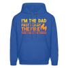 I'm the Dad First I Light the Fire Then I Grill the Meat Men's Hoodie