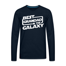 Best Grandad In The Galaxy Men's Premium Long Sleeve T-Shirt