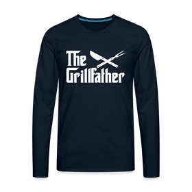 The Grillfather Men's Premium Long Sleeve T-Shirt