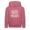 Little Mother Hugger Funny Kids‘ Premium Hoodie - mauve