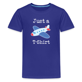 Just a Plane T-Shirt Airplane Pun Kids' Premium T-Shirt