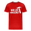 Dad Life Nailed It Men's Premium T-Shirt - red