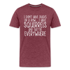 I Don't Have Ducks or a Row...Men's Premium T-Shirt - heather burgundy