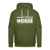 Don't be Afraid to Take Whisks Funny Men’s Premium Hoodie - olive green