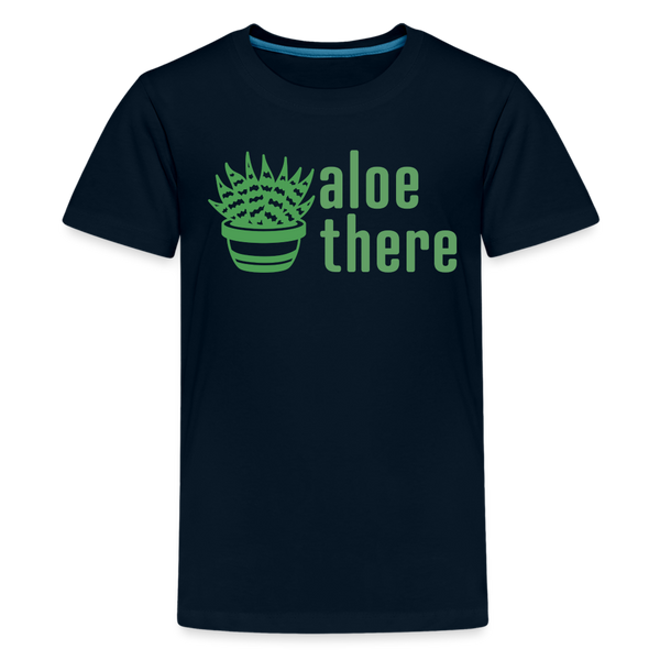 Aloe There Kids' Premium T-Shirt - deep navy