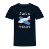 Just a Plane T-Shirt Airplane Pun Toddler Premium T-Shirt