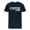 Funny Coffee ASAP! Men's Premium T-Shirt - deep navy