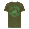 The Lawn Ranger Men's Premium T-Shirt - olive green