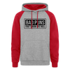 Bad Puns That's How Eye Roll Colorblock Hoodie