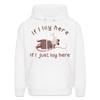 If I Lay Here If I Just Lay Here Opossum Men's Hoodie