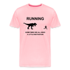 Running Motivation Dinosaur Men's Premium T-Shirt