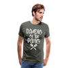 Daddio of the Patio BBQ Dad Premium T-Shirt