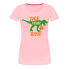 Trick Rawr Treat Dinosaur Halloween Women’s Premium T-Shirt