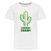 Lookin' Sharp! Cactus Pun Kids' Premium T-Shirt
