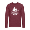 Sawdust is Man Glitter Men's Premium Long Sleeve T-Shirt