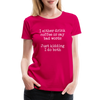I Either Drink Coffee or Say Bad Words Women’s Premium T-Shirt