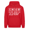 FATHER The Noble Element Periodic Elements Heavy Blend Adult Hoodie - red