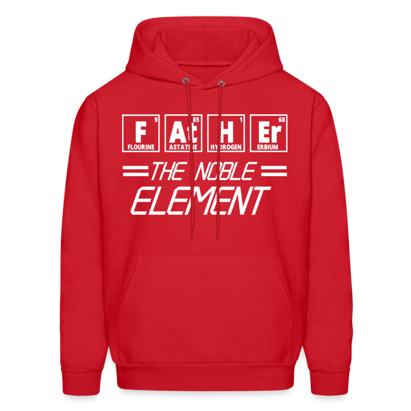 FATHER The Noble Element Periodic Elements Heavy Blend Adult Hoodie - red