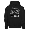 Just a Plane Hoodie Gildan Heavy Blend Adult Hoodie - black