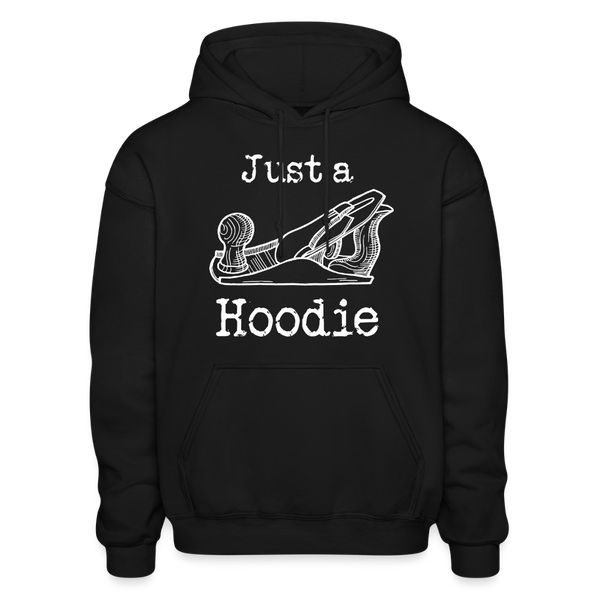 Just a Plane Hoodie Gildan Heavy Blend Adult Hoodie - black