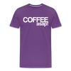 Funny Coffee ASAP! Men's Premium T-Shirt - purple