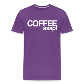 Funny Coffee ASAP! Men's Premium T-Shirt