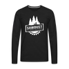 Sawdust is Man Glitter Men's Premium Long Sleeve T-Shirt