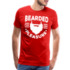 Bearded for Her Pleasure Funny Men's Premium T-Shirt