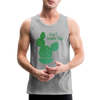 Can't Touch This! Cactus Pun Men’s Premium Tank - heather gray