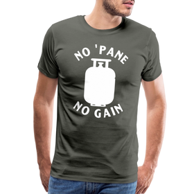 No 'Pane No Gain Grilling Men's Premium T-Shirt