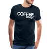 Funny Coffee ASAP! Men's Premium T-Shirt - deep navy
