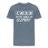 FATHER The Noble Element Periodic Elements Men's Premium T-Shirt
