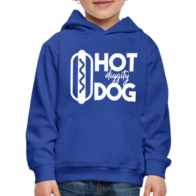Hot Diggity Dog Funny Grilling Kids‘ Premium Hoodie