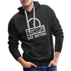 Size Matters Saw Funny Men’s Premium Hoodie - black