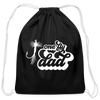 One Fly Dad Fly Fishing Cotton Drawstring Bag