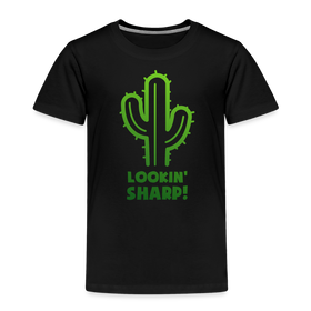 Lookin' Sharp! Cactus Pun Toddler Premium T-Shirt