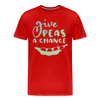 Give Peas a Chance Pun Men's Premium T-Shirt