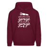 What Happens in the Garage Stays in the Garage Men's Hoodie