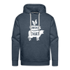 I'd Smoke That Funny BBQ Men’s Premium Hoodie