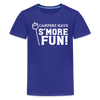Camper's Have S'More Fun! Funny Camping Kids' Premium T-Shirt - royal blue
