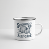 Screaming is Self Care Possum Funny Camper Mug