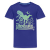 Candysaurus T-Rex Halloween Kids' Premium T-Shirt