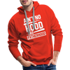 Ain't No Hood Like Fatherhood Funny Men’s Premium Hoodie