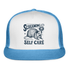 Screaming is Self Care Possum Funny Trucker Hat