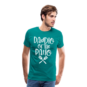 Daddio of the Patio BBQ Dad Premium T-Shirt