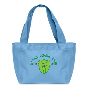 Lettuce Romaine Calm! Salad Food Pun Lunch Bag