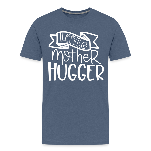 Little Mother Hugger FunnyKids' Premium T-Shirt - heather blue