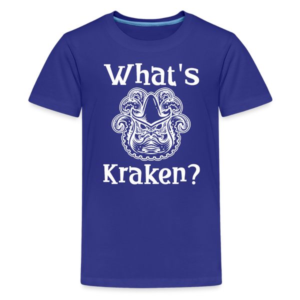 What's Kraken? Kids' Premium T-Shirt - royal blue