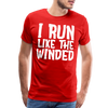 I Run Like the Winded Men's Premium T-Shirt - red